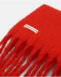 Morgan & Taylor - Ella Woven Scarf in Red