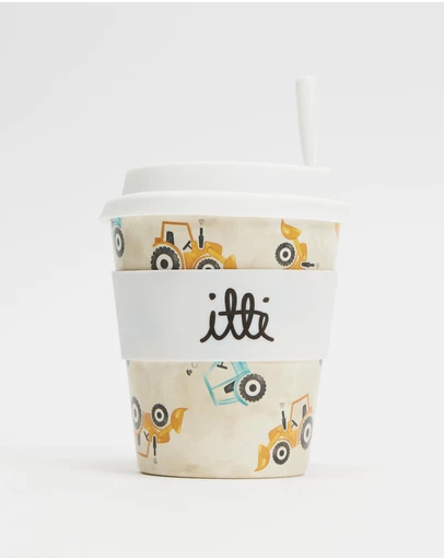 itti bitti - 240ml Reusable Baby Cino Cup With 1 Straws - Dozer