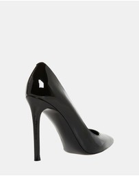 Steve Madden - Evelyn Black Patent Heels