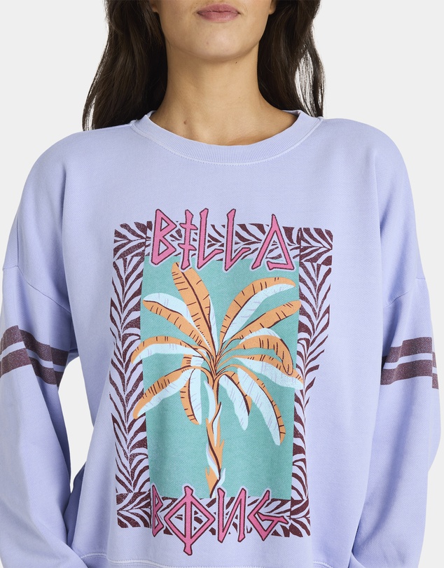 Billabong - Womens Echo Crew Neck Fleece Top