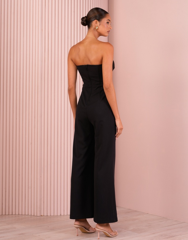 Azzurielle - Charly Strapless Jumpsuit