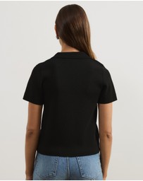 Atmos&Here - Sana Short Sleeve Knit Cardigan