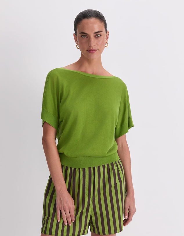 Sportscraft - Silk Blend Reversible Knit