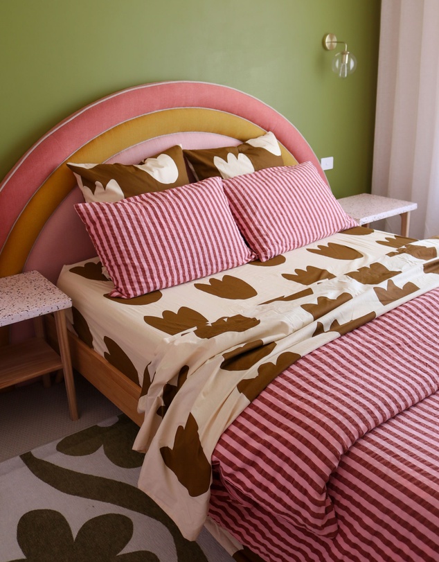 Mosey Me - Tulip Flat Sheet