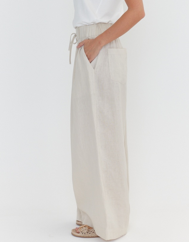 ALEXANDRA - Teri Pants Stone