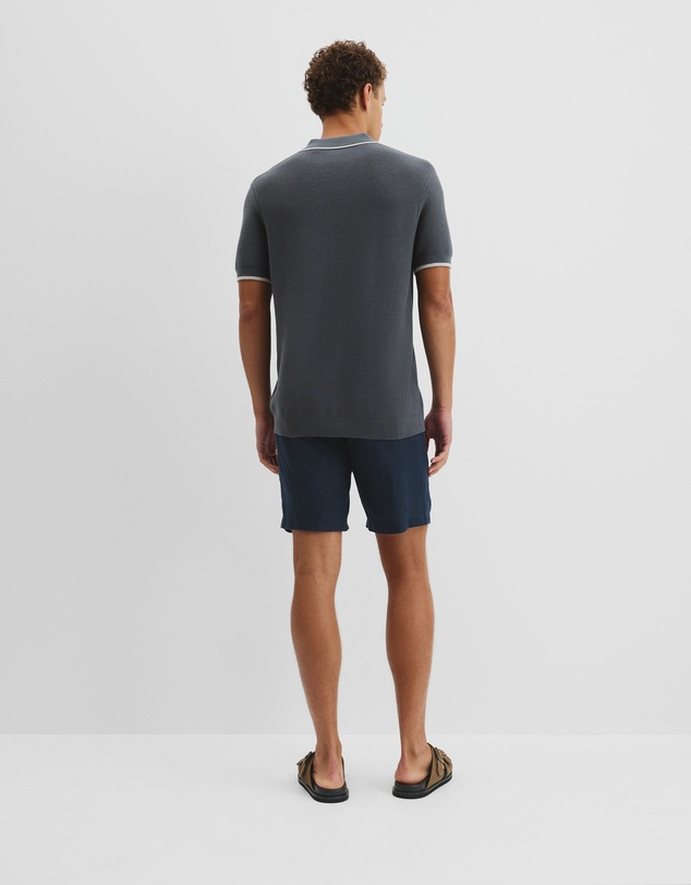 Country Road - Australian Cotton V-neck Knit Polo