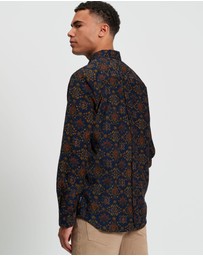 Ben Sherman - Foulard Print Cord Shirt