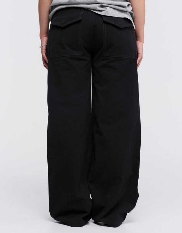 PSEUSHI - Loose Cut Canvas Fatigue Pants