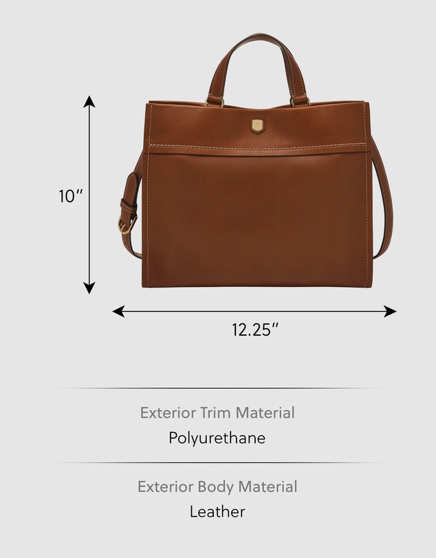 Fossil - Carmen Brown Tote