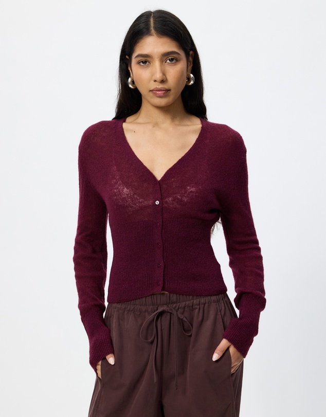 Cotton On - Feather Button Cardigan