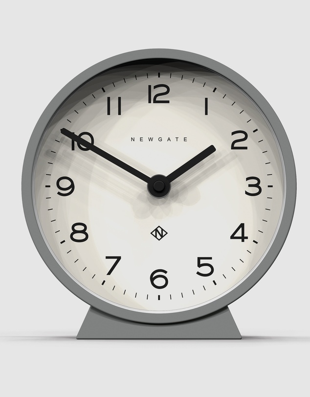 Newgate - Newgate M Mantel Clock Posh Grey