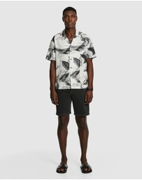 yd. - Foster Print Shirt