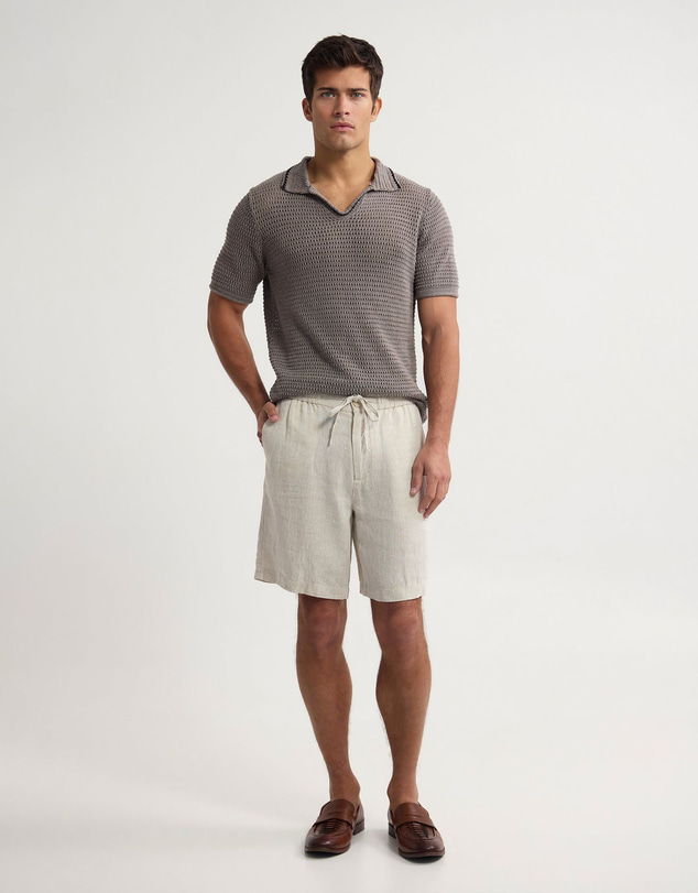 Oxford - Carlos French Linen Shorts