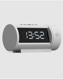 Newgate - Newgate Pil Led Alarm Clock White
