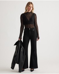 Decjuba - Amber Lace Long Sleeve Top