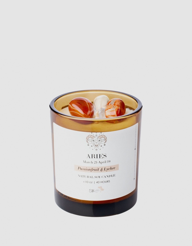 Silk Oil of Morocco - Aries Amber Natural Soy Candle