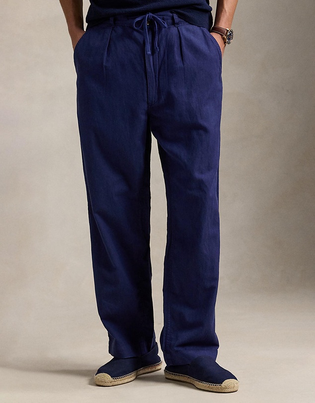 Polo Ralph Lauren - Polo Prepster Linen-Cotton Easy Pants