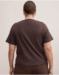 Forever New Curve - Lani Curve Hardware Detail T-Shirt