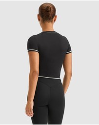 TALA - Ultralite Contrast Stitch Active Tee