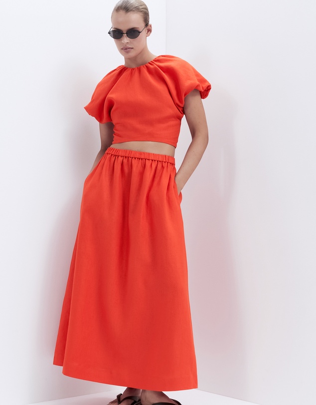 UNISON - Linen Full Skirt