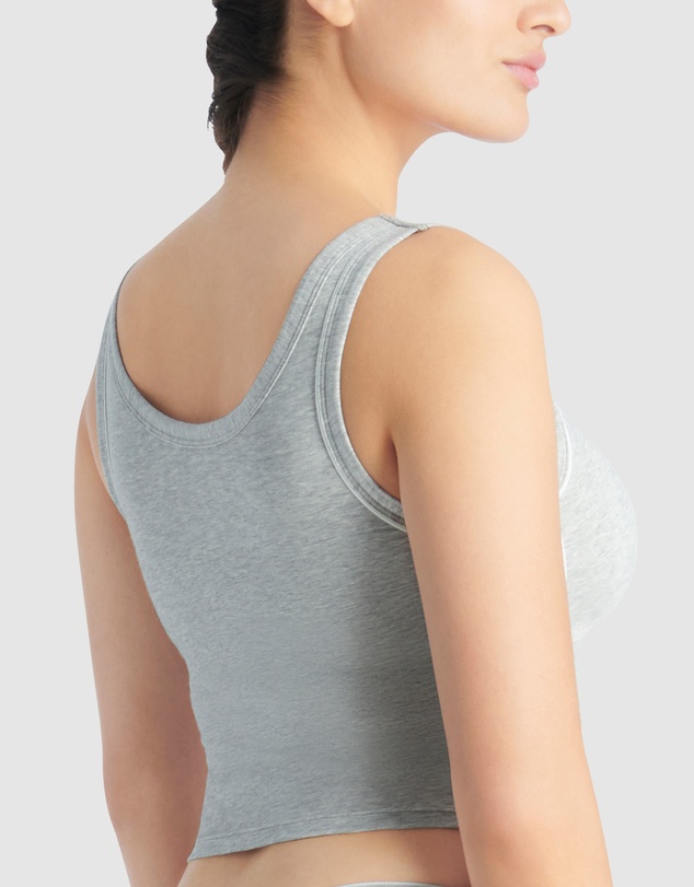 adidas Originals - Adicolor Comfort Flex Cotton Padded Cami Crop Top