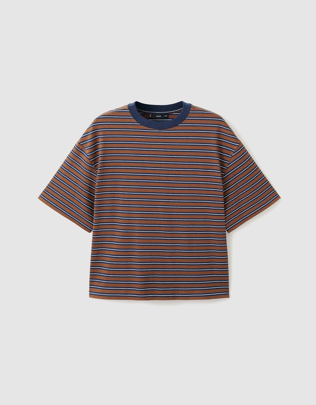 M.N.G - Striped Short-Sleeved T-Shirt
