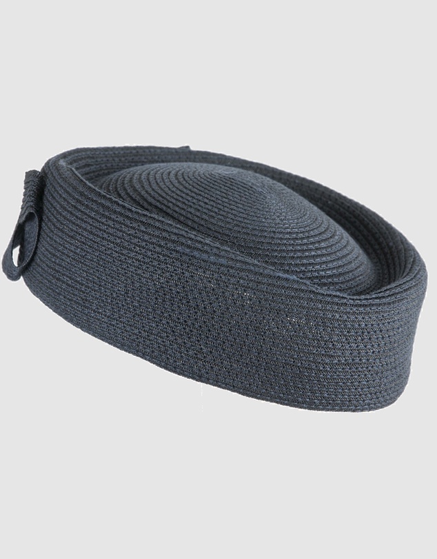 Max Alexander - Navy Braid Pillbox Hat