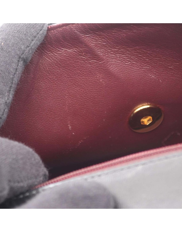 Pre-Loved by Azura Reborn - Pre-Loved Mini Square Classic Lambskin Single Flap