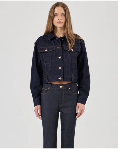 Rolla's - Belted Denim Jacket