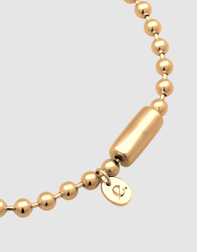 Elli Jewelry - Round Charm Bracelet in Gold-Plated 925 Silver