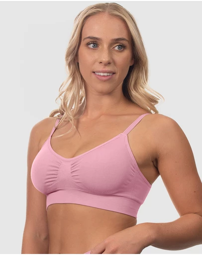 B Free Intimate Apparel - Wire-free Bamboo Padded Bra (B-C-D-DD-E-F-G-H) Cup