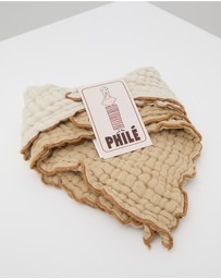 Phile - Cotton Bib - Double Pack
