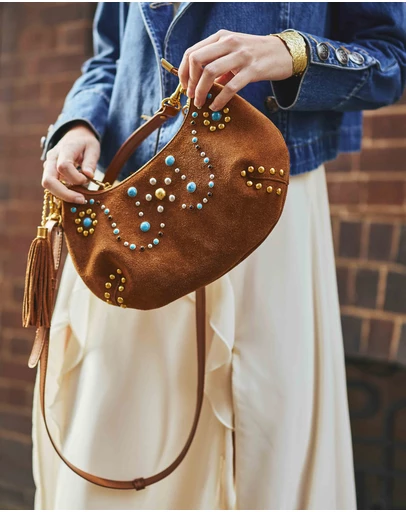 Belle & Bloom - Give Me More Bead Shoulder Bag