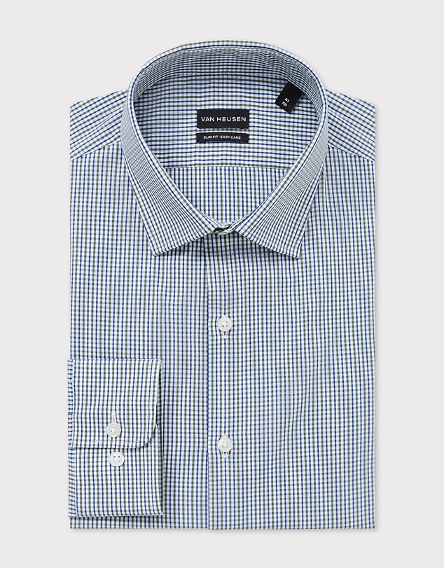 Van Heusen - Mini Poplin Check Shirt