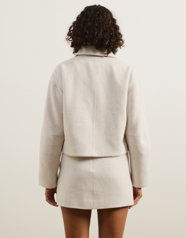 Atmos&Here - Miranda Wool Blend Short Coat