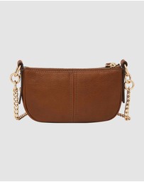 Fossil - Jolie Brown Mini Crossbody Bag