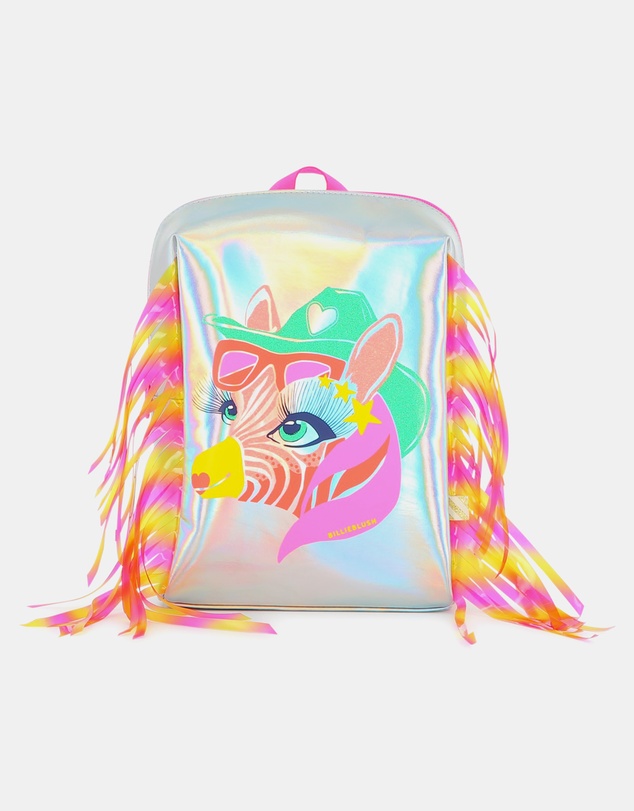 Billieblush - Zebra Print Fringe Rucksack - Babies-Teens