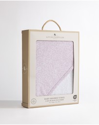 Living Textiles - Organic Hooded Towel - Whimsical Wonderland