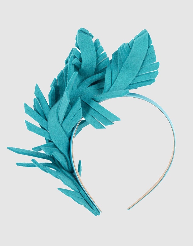 Max Alexander - Felt Leaf Fascinator