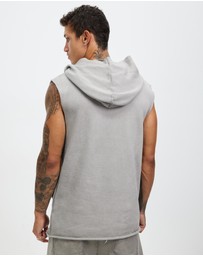 Surrounded By Ghosts - The Anandite French Terry Sleeveless Hoodie