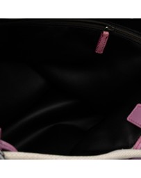 Pre-Loved by Azura Reborn - Pre-Loved Canvas Fringed Heart Applique Tote