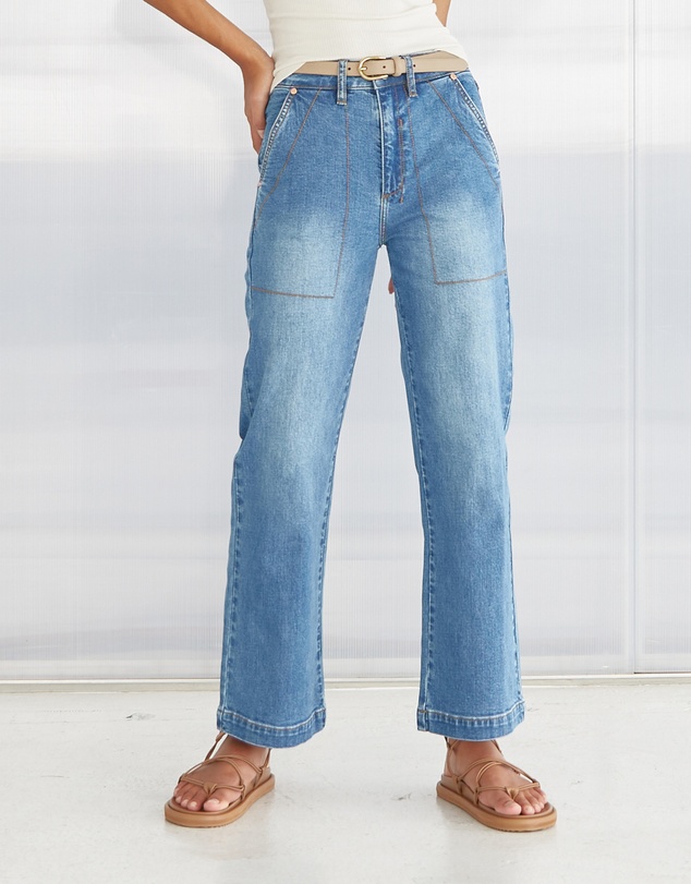 DRICOPER DENIM - Cody Kick Flare Rodeo Trousers