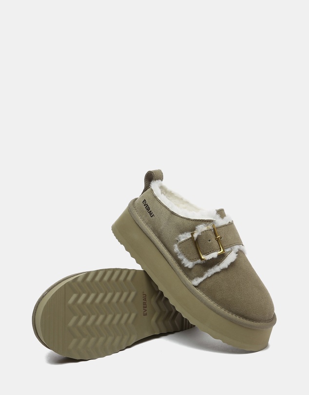 EVERAU - EverAU Ugg Tobias Cow Suede Upper House Shoes