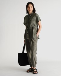 Decjuba - D-Luxe Linen Blend SS Shirt