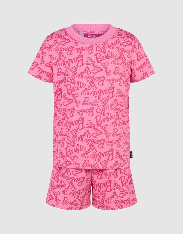 Rock Your Kid - Barbie Short Pyjama Set - ICONIC EXCLUSIVE - Kids-Teens