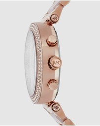 Michael Kors - Parker Rose Gold Tone Chronograph Watch