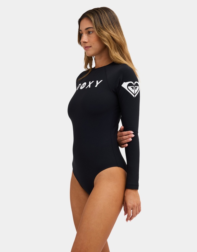 Roxy - Womens Heater Long Sleeve One Piece Swimsuit