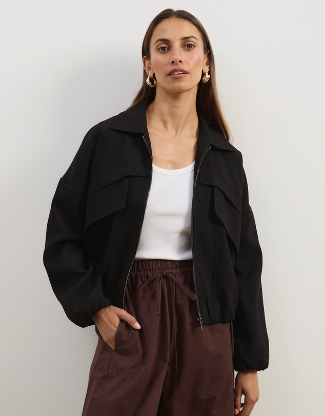 Atmos&Here - Gabriella Tailored Bomber Jacket