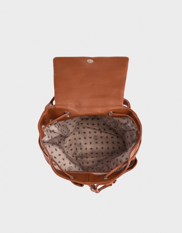 BEE - Beezy Tan Leather Backpack