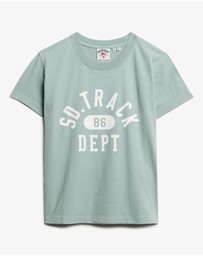 Superdry - Athletic Graphic Fitted Slim Fit Tee